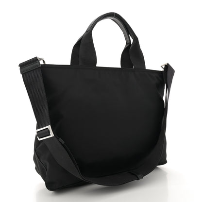 Prada Nylon Vela East West Shopper Tote Black 3 of 12