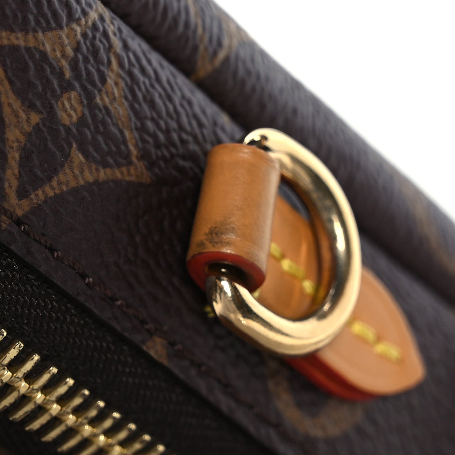 X NIGO Reverse Monogram Flat Double Phone Pouch