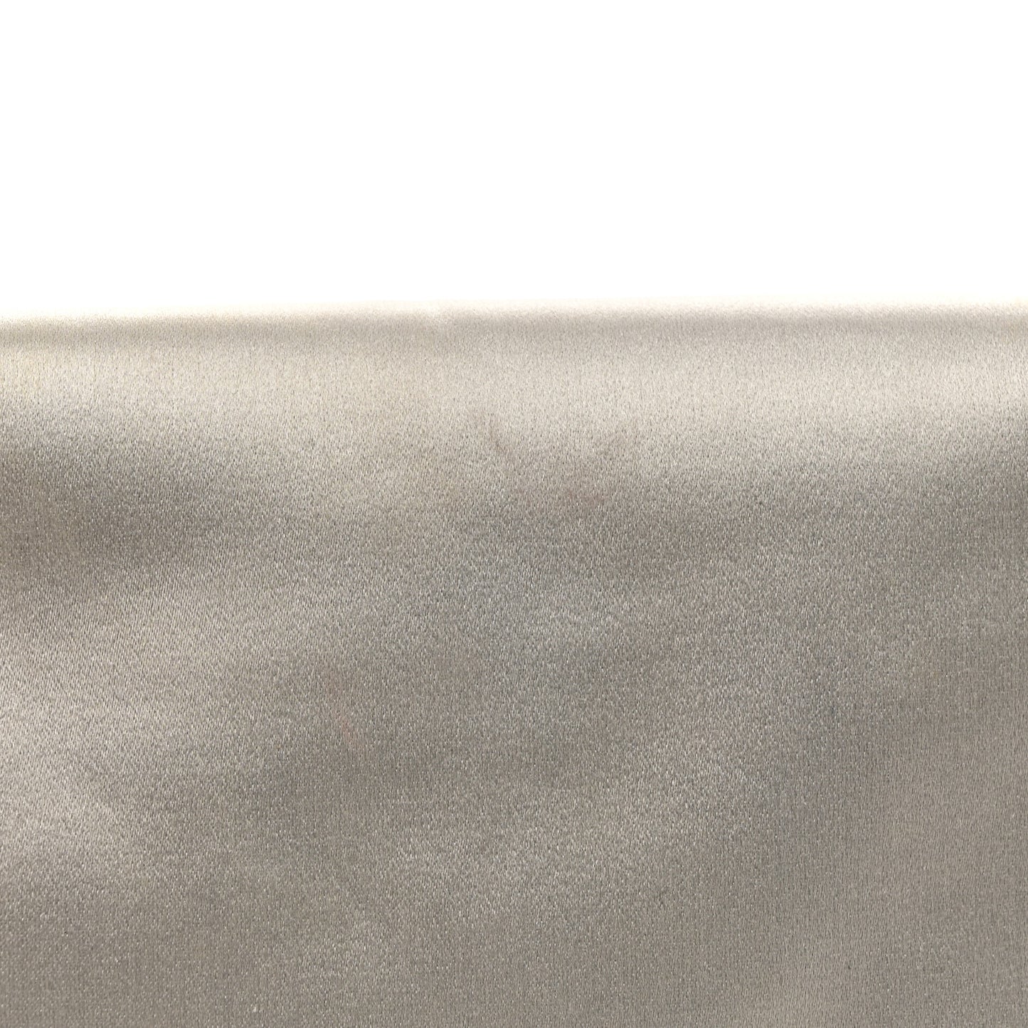 Satin Small Mademoiselle Flap Silver