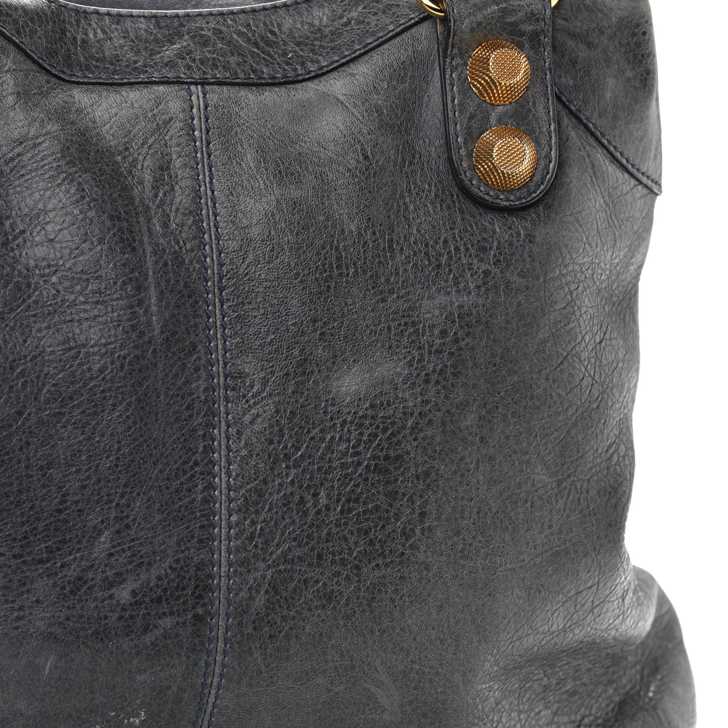Balenciaga Chevre Giant 21 Gold Hardware Brief Anthracite 14 of 15