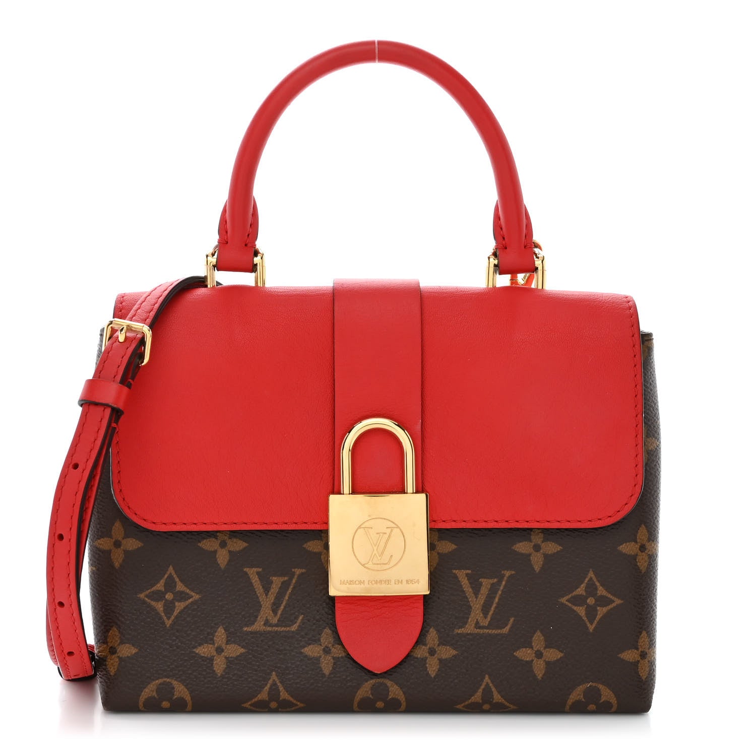 Louis Vuitton Monogram Locky BB Coquelicot 2 of 15