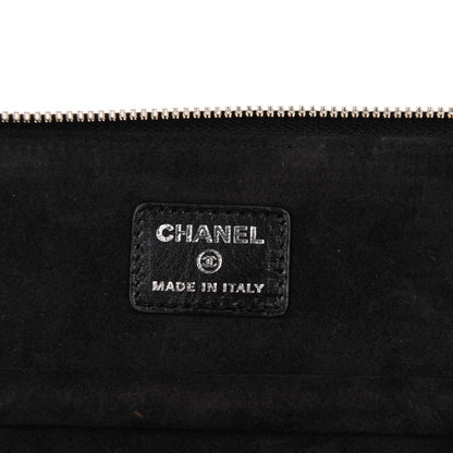 Chanel Lambskin Quilted Large Jewelry Case Black 5 of 8