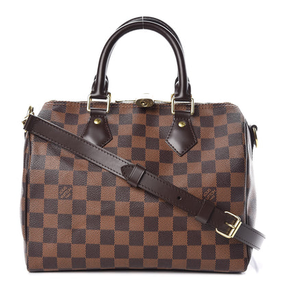 Louis Vuitton Damier Ebene Speedy Bandouliere 25 1 of 9