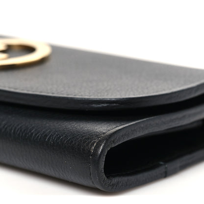 Gucci Roxy Calfskin Blondie Continental Chain Wallet Black 10 of 10