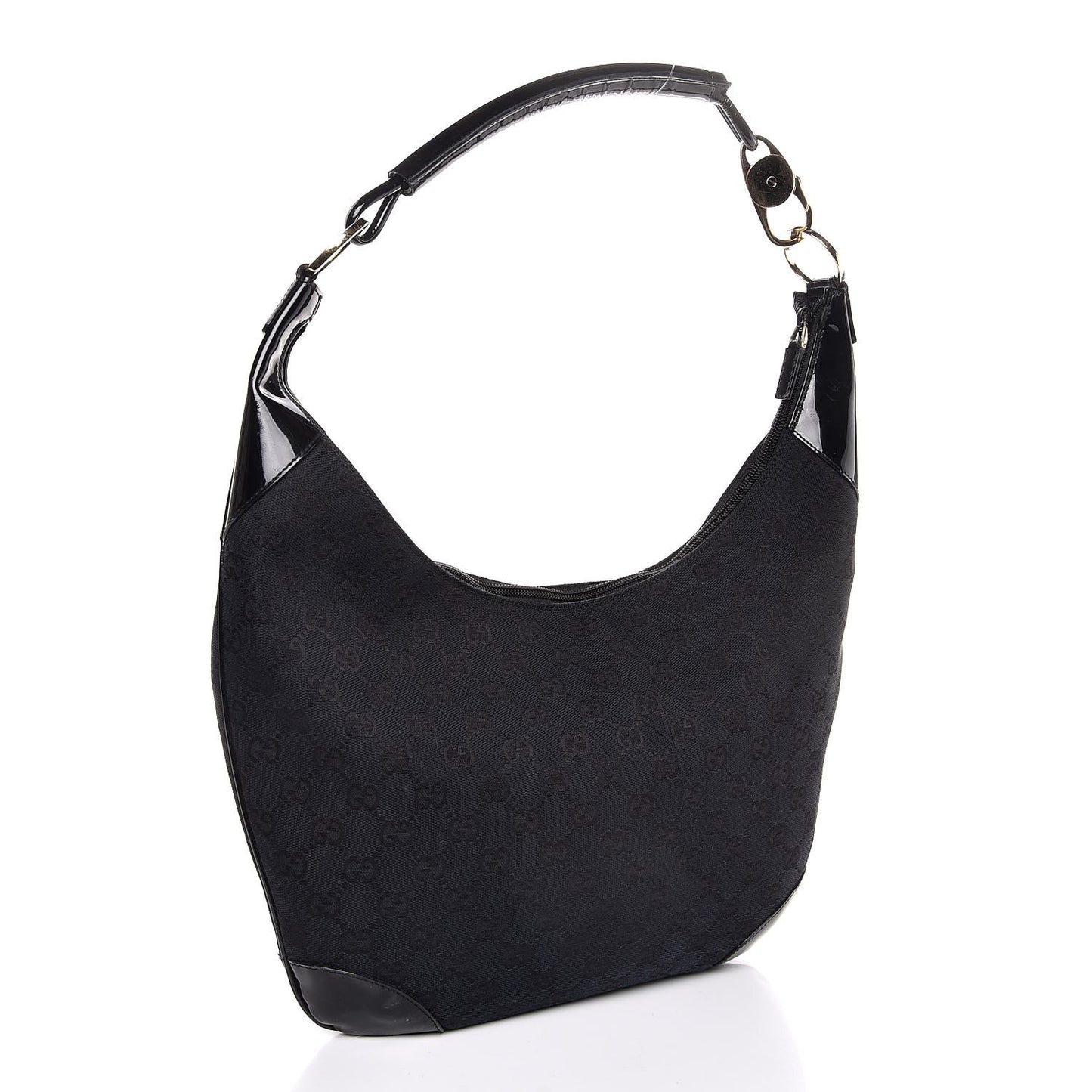 Monogram Classic Ring Hobo Black