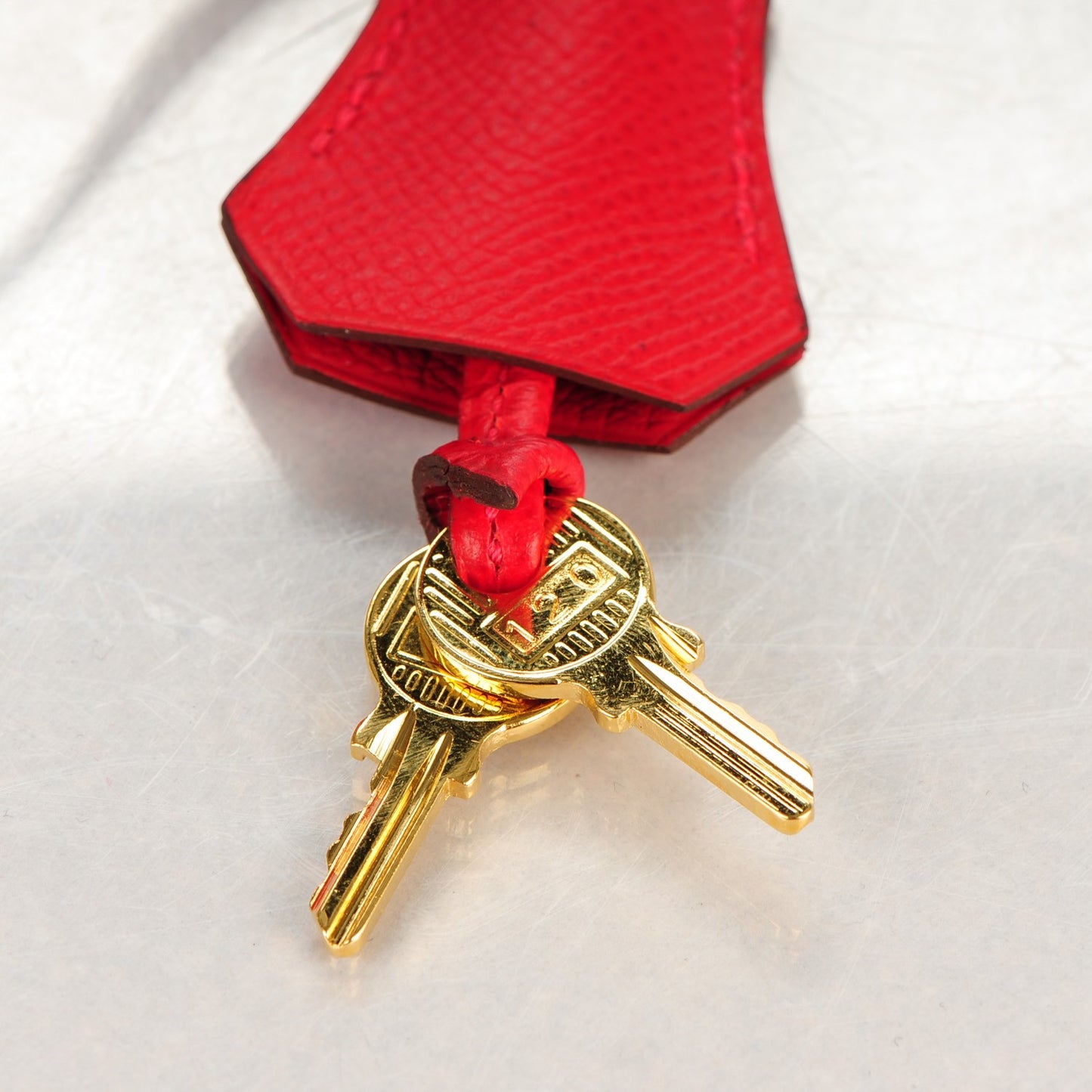 Epsom Kelly Sellier 28 Rouge Casaque