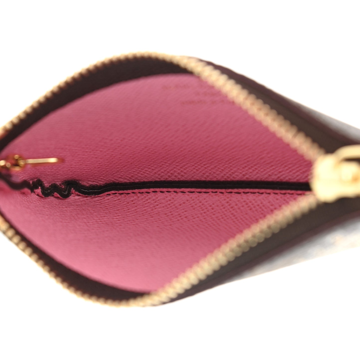 Monogram 2022 Christmas Animation Paris Key Pouch Pink