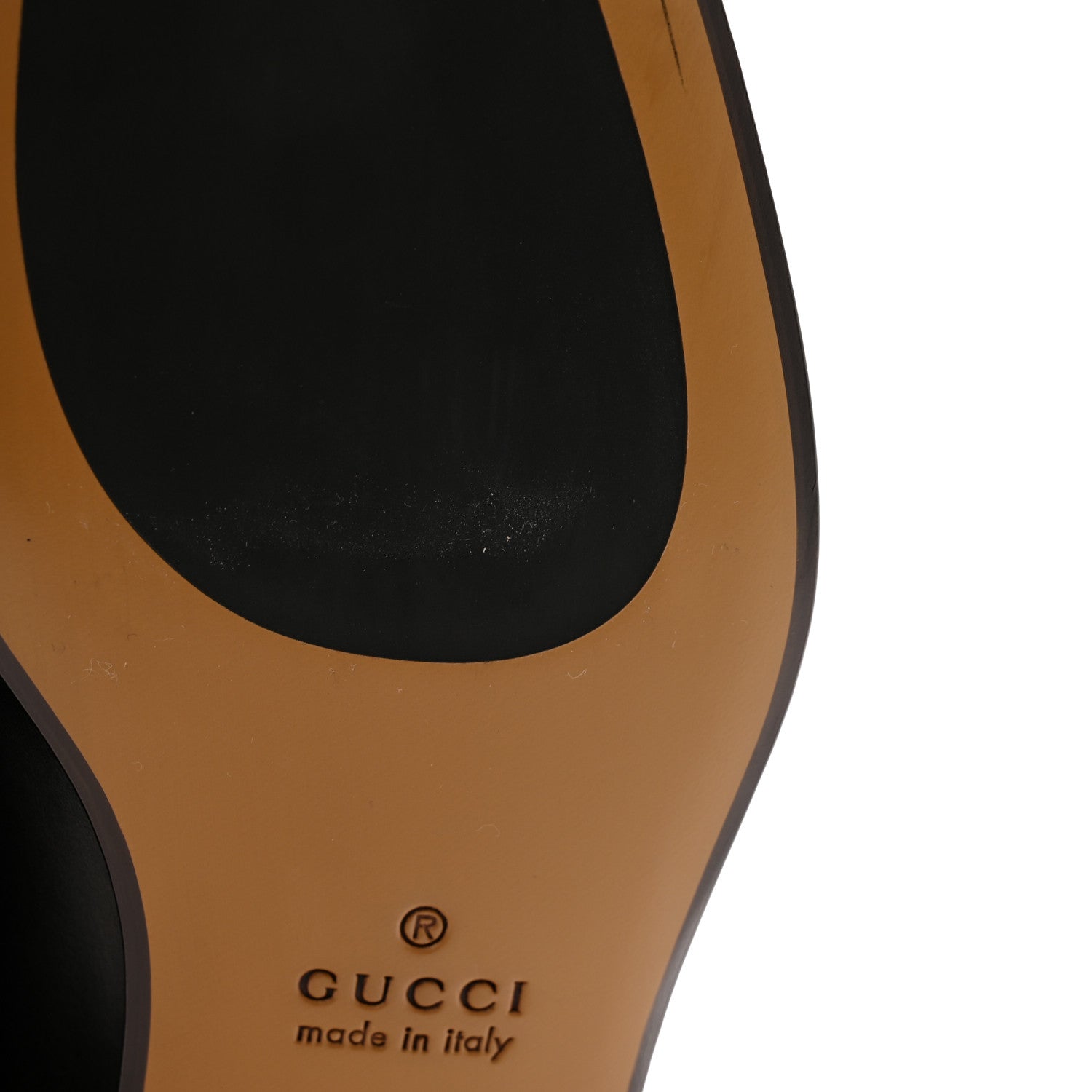 Gucci Calfskin Horsebit Mens Jordaan Loafers 8.5 Black 9 of 11