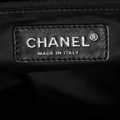Chanel Glazed Calfskin Large Twisted Tote Black 10 of 10