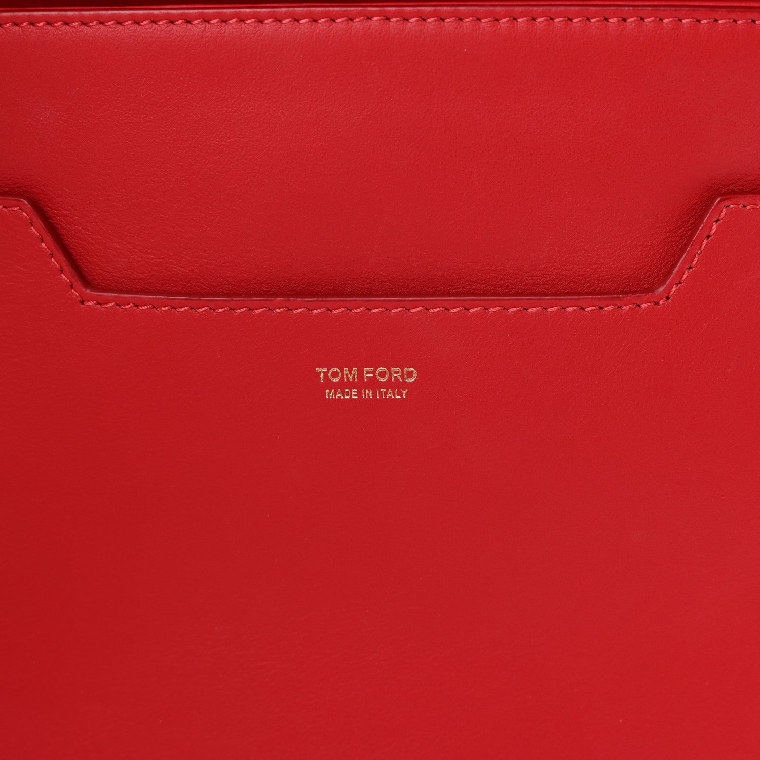 Tom Ford Calfskin Medium Jennifer Crossbody Flame Red 7 of 14