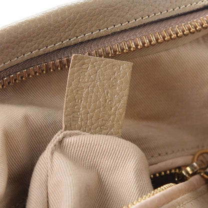 Chloe Calfskin Small Paraty Barbour Khaki 7 of 16