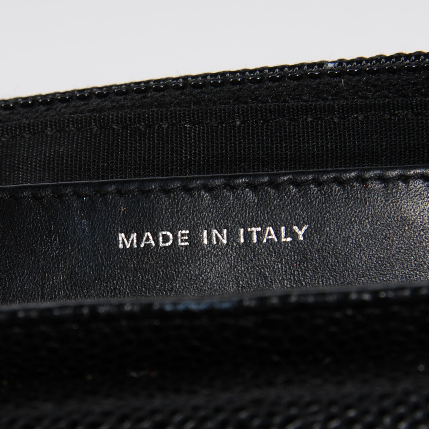 Caviar Half Moon Wallet On Chain WOC Black