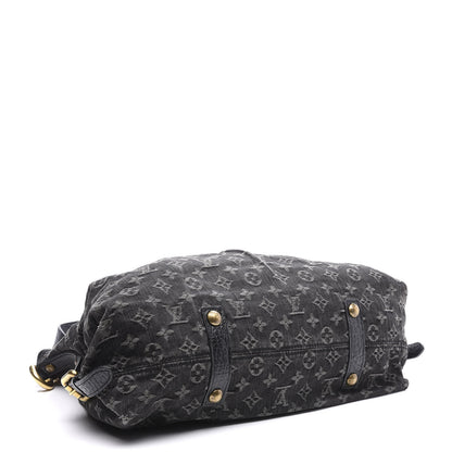 Louis Vuitton Denim Neo Cabby GM Black 3 of 14
