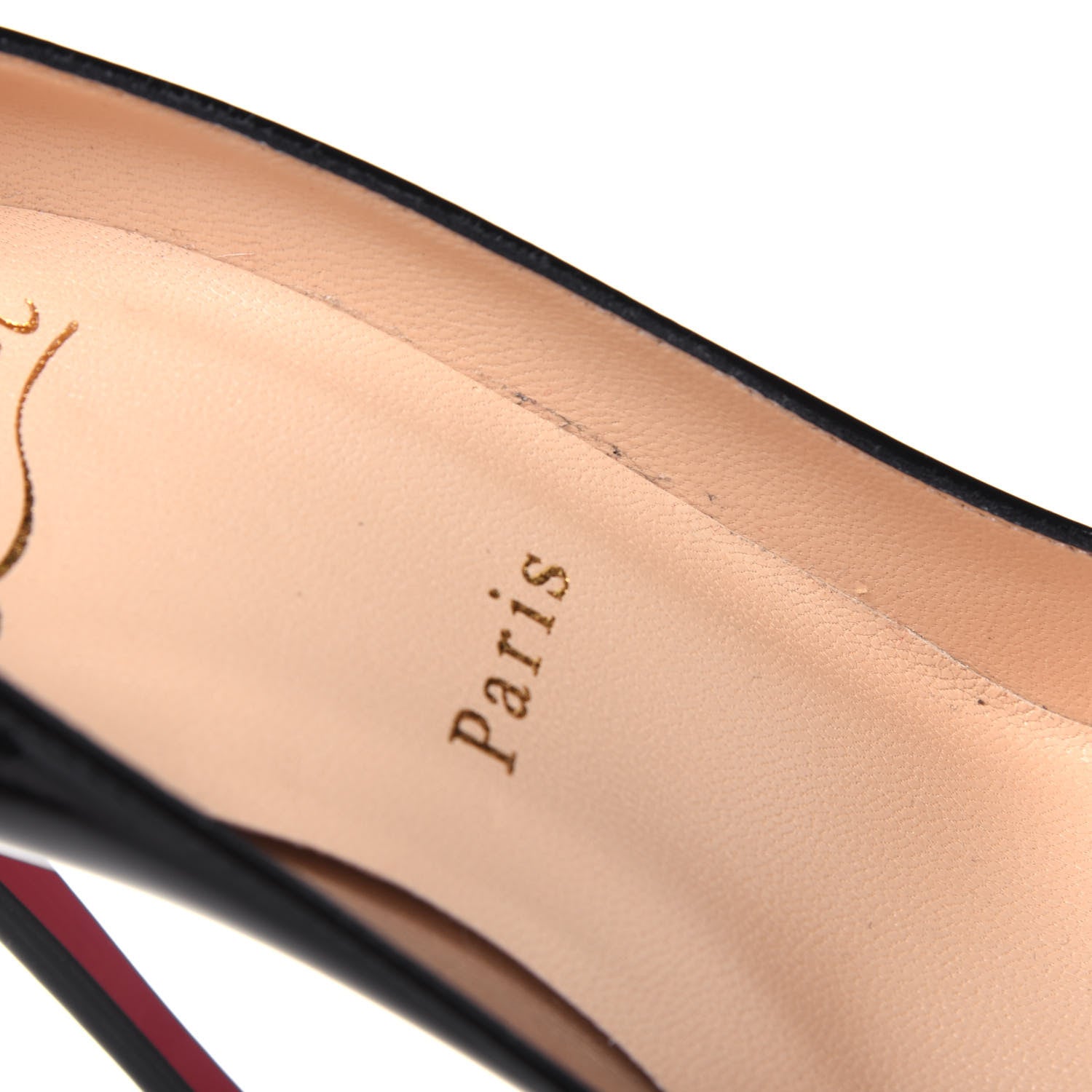 Christian Louboutin Patent Corneille 100 Pumps 36 Black 9 of 10