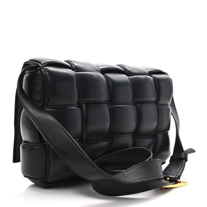 Bottega Veneta Nappa Maxi Intreccio Padded Cassette Crossbody Bag Black 3 of 8
