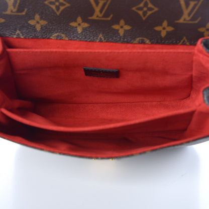 Louis Vuitton Monogram Braided Pochette Metis Coquelicot 5 of 8
