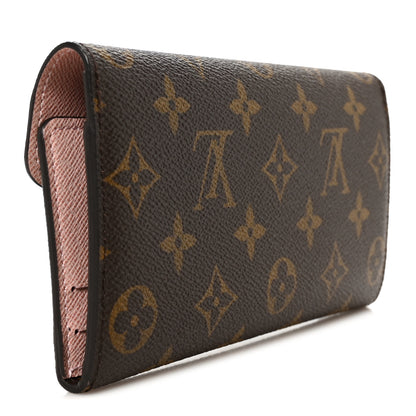 Louis Vuitton Monogram Josephine Wallet Rose Ballerine 4 of 11
