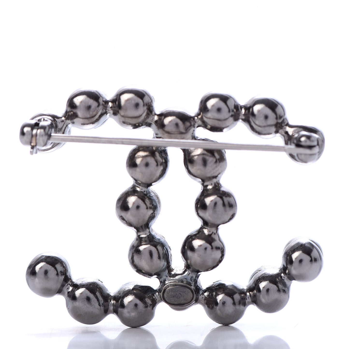 Ruthenium Crystal CC Brooch