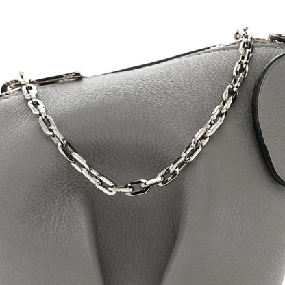 Loewe Calfskin Elephant Pouch Grey 7 of 9