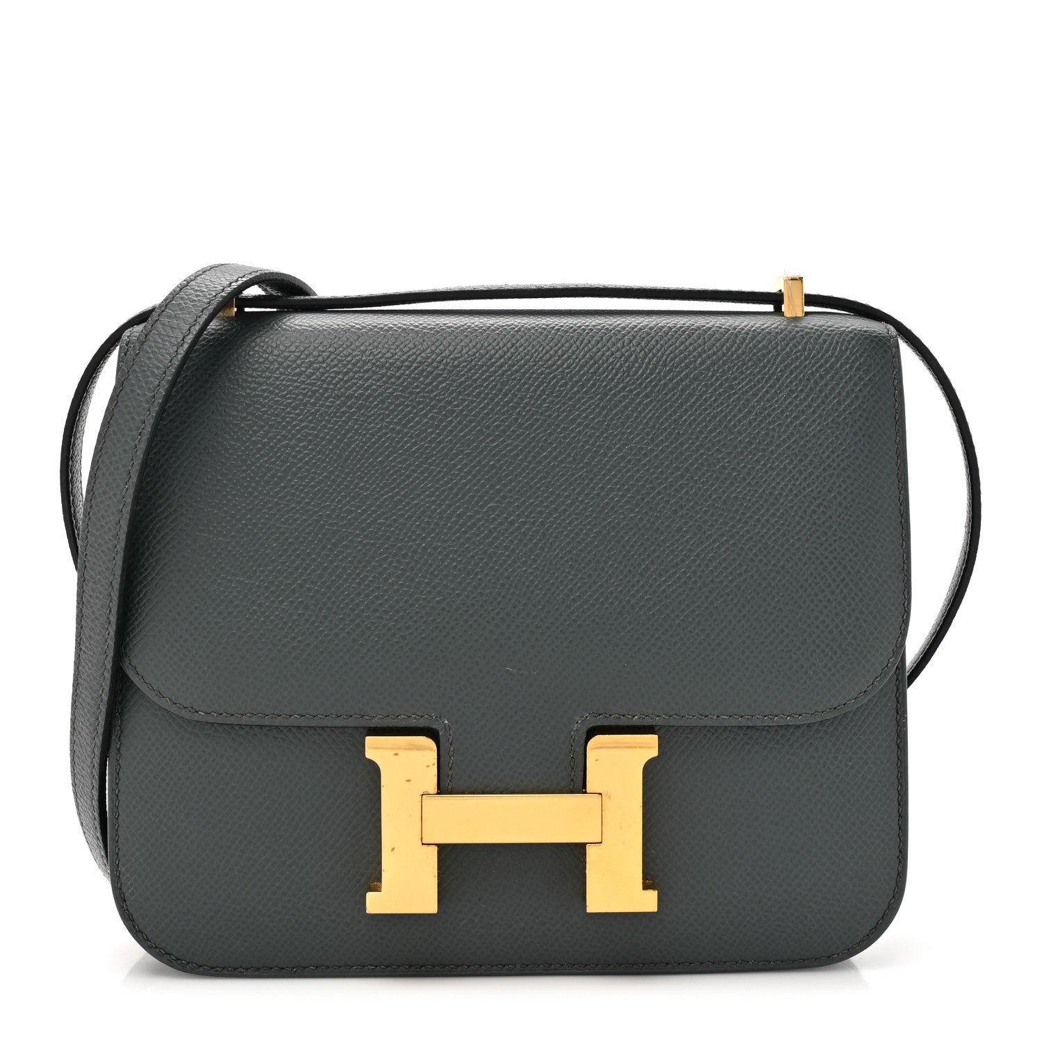 Hermes Epsom Constance 18 Bleu Orage 1 of 17