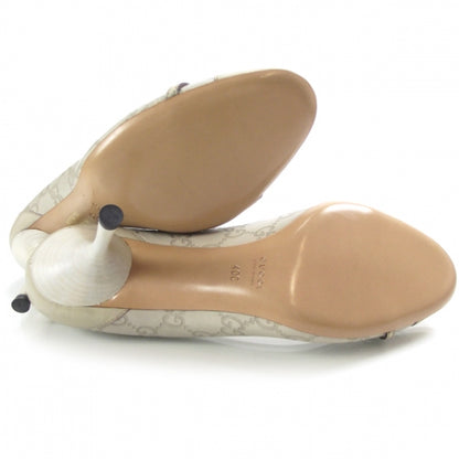 Gucci Guccissima Heels 40 Ivory 5 of 8