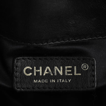 Chanel Patent Lace Mini Kiss Lock Flap Double Bag Black 6 of 8