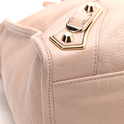 Balenciaga Chevre Gold Metallic Edge Hardware City Rose Aubepine Bois de Rose 10 of 10