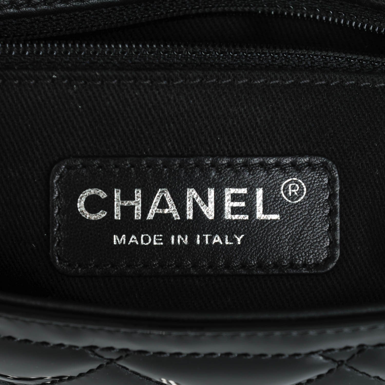 Chanel Patent Quilted Small Coco Shine Flap Black 7 of 8