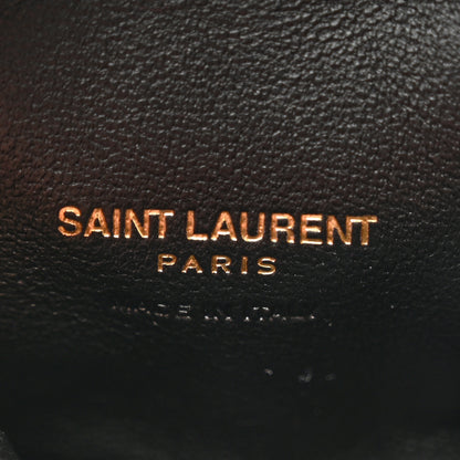 Saint Laurent Boucle Jaime Cube Charm Keychain Magenta 6 of 7