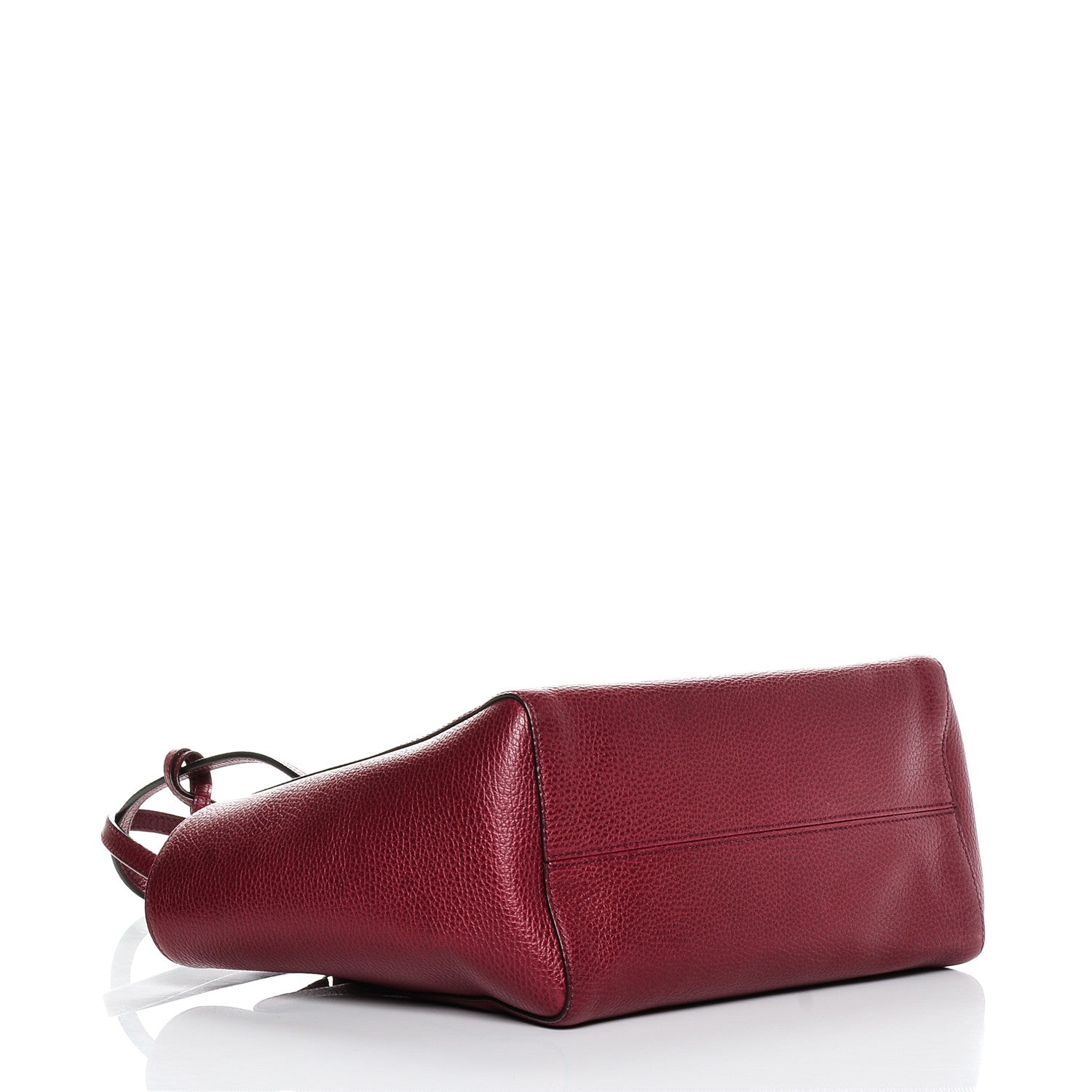 Gucci Dollar Calfskin Small Swing Tote Raspberry 4 of 9