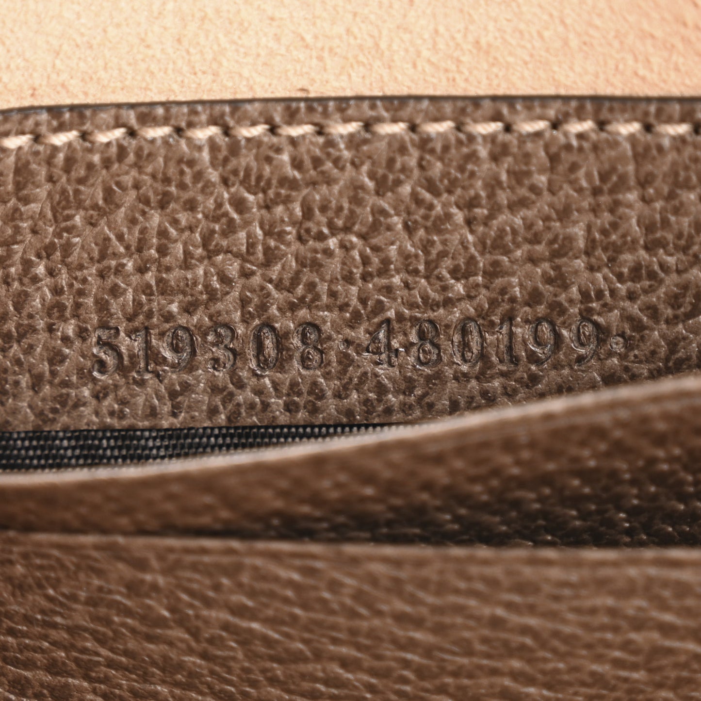 GG Supreme Monogram Ophidia Belted iPhone Case 95 38 Dark Brown
