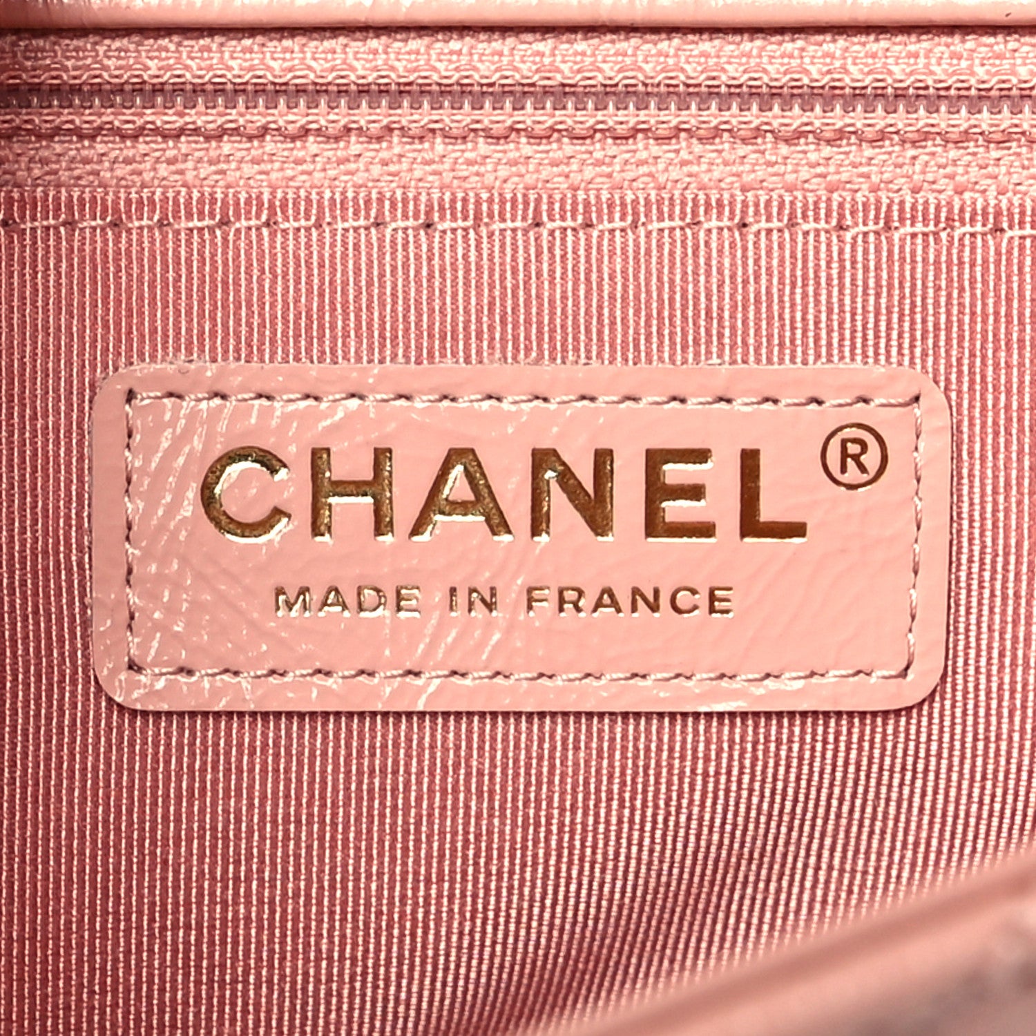 Chanel Crumpled Glazed Lambskin Quilted Small Flap Pink 6 of 11