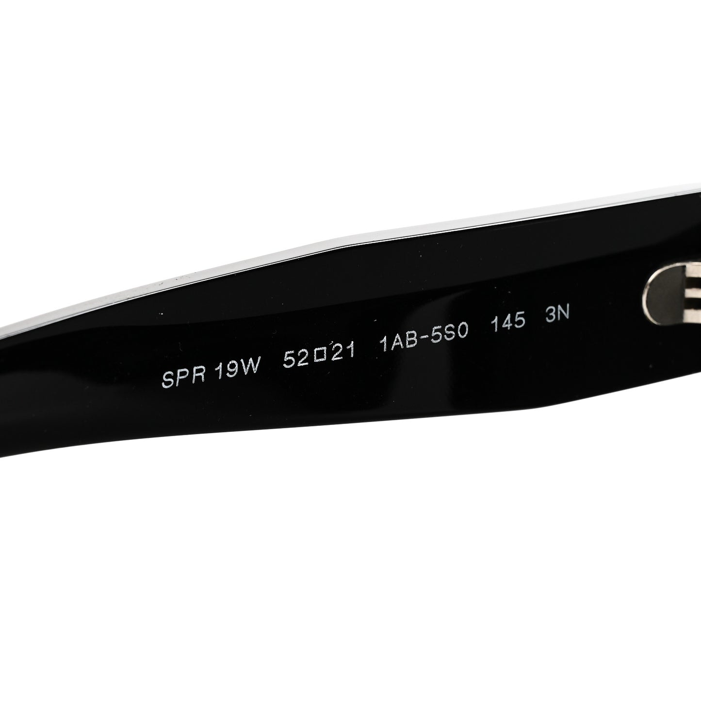 Acetate Symbole SPR 19W Sunglasses Black