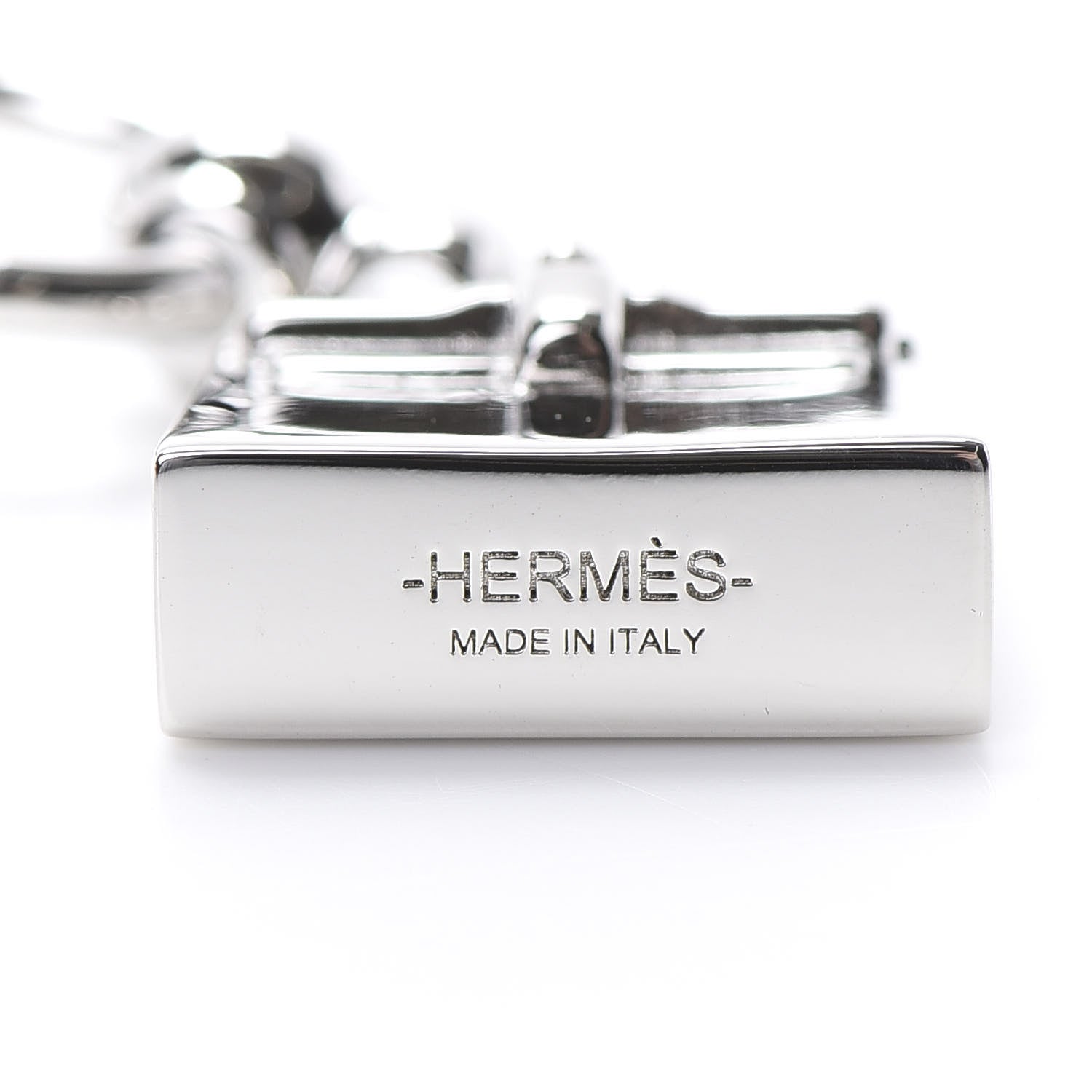 Hermes Palladium Mini Kelly Twilly Ring 3 of 4