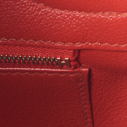 Hermes Togo Birkin 30 Rouge Casaque 17 of 31