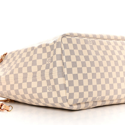 Louis Vuitton Damier Azur Neo Neverfull GM Rose Ballerine 10 of 12