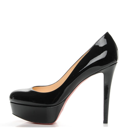 Christian Louboutin Patent Bianca 120 Pumps 38.5 Black 1 of 7