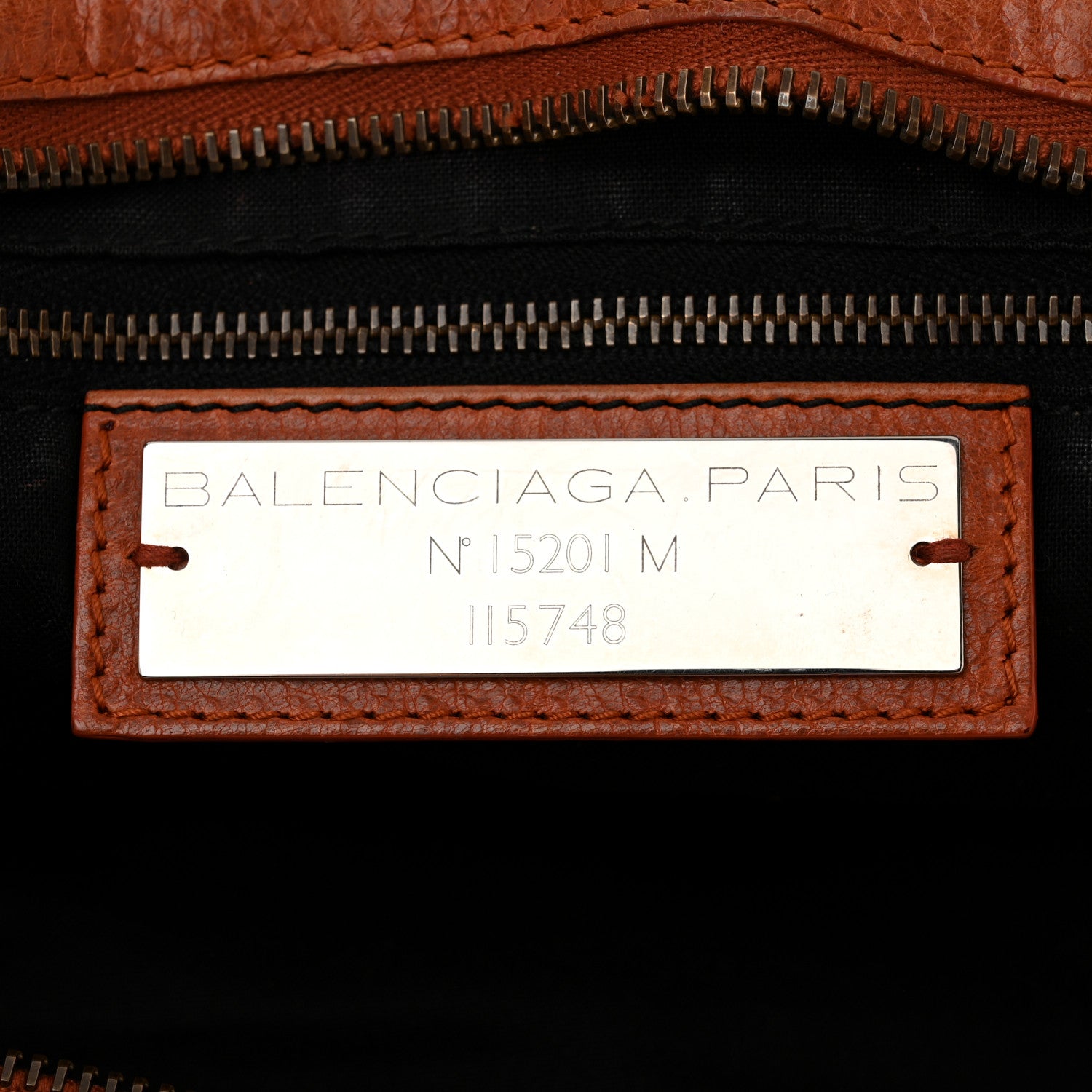 Balenciaga Agneau Classic Hardware City Orange Brulee 7 of 14