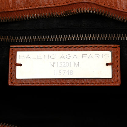 Balenciaga Agneau Classic Hardware City Orange Brulee 7 of 14