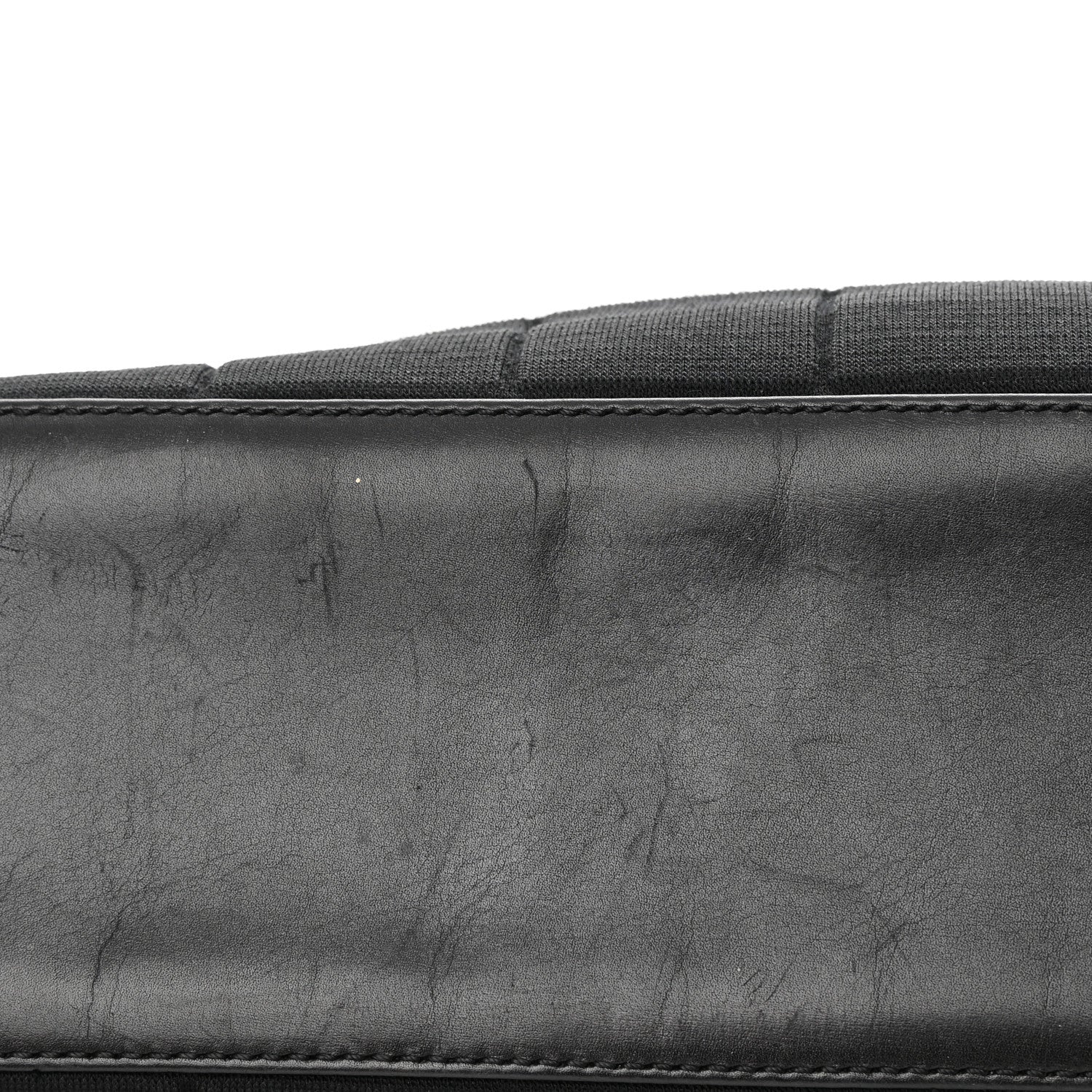 Chanel Jersey Quilted Chocolate Bar Shoulder Bag Black 19 of 19