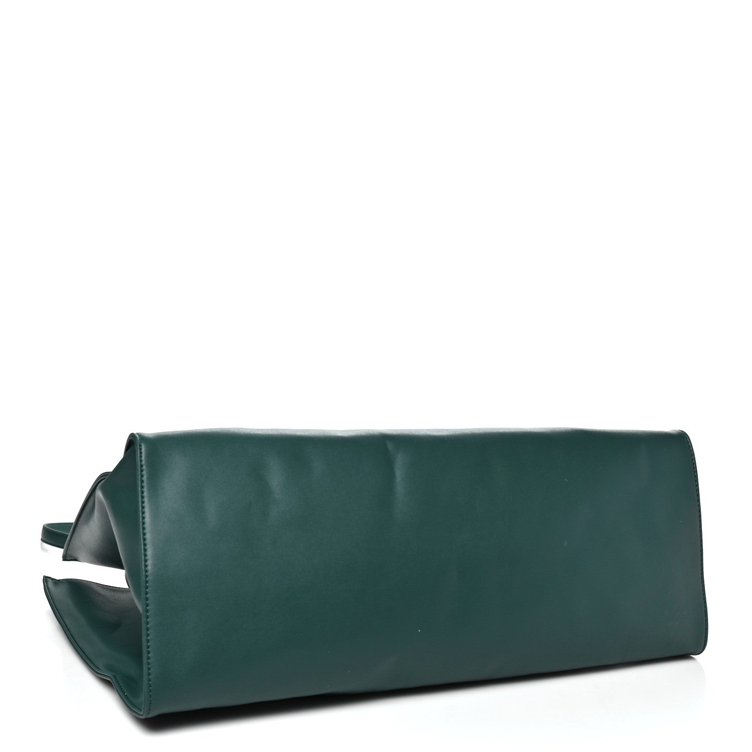 Telfar Vegan Leather Large Shopping Bag Dark Olive 1792096