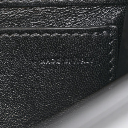 Valentino Garavani Calfskin Crystal Vlogo Small Loco Shoulder Bag Black 7 of 11