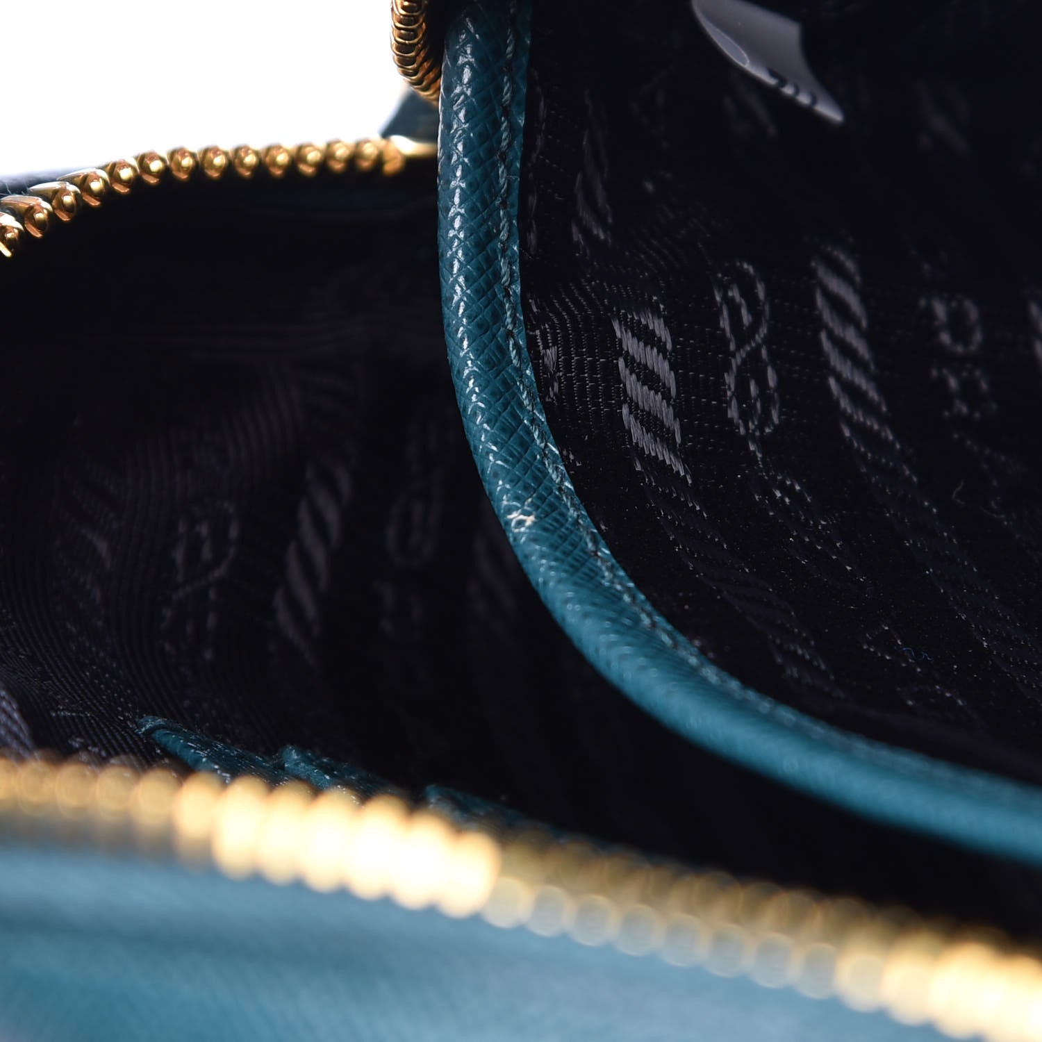 Prada Saffiano Mini Camera Crossbody Bag Ottanio 9 of 9