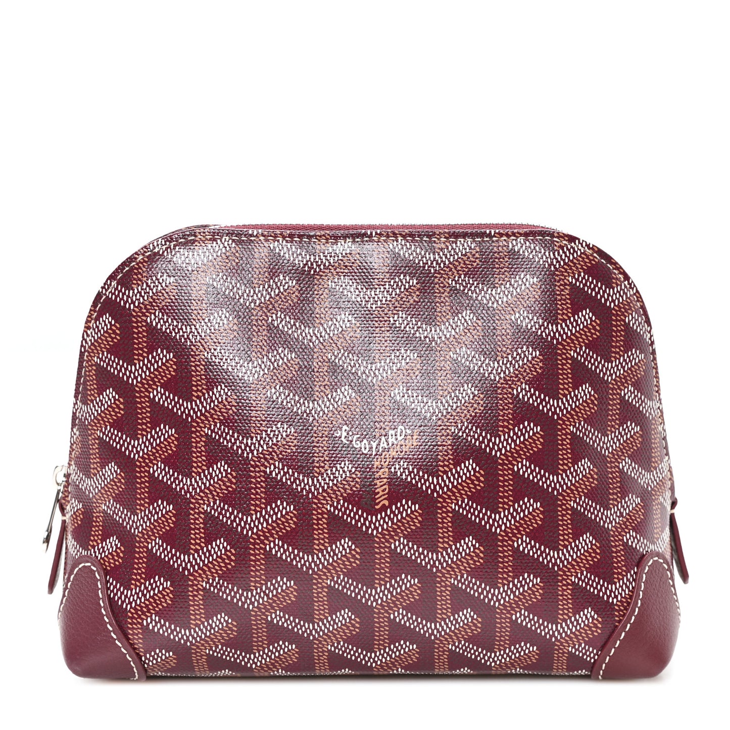 Goyardine Vendome Toiletry Pouch Burgundy