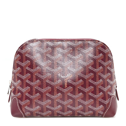 Goyard Goyardine Vendome Toiletry Pouch Burgundy 1 of 6