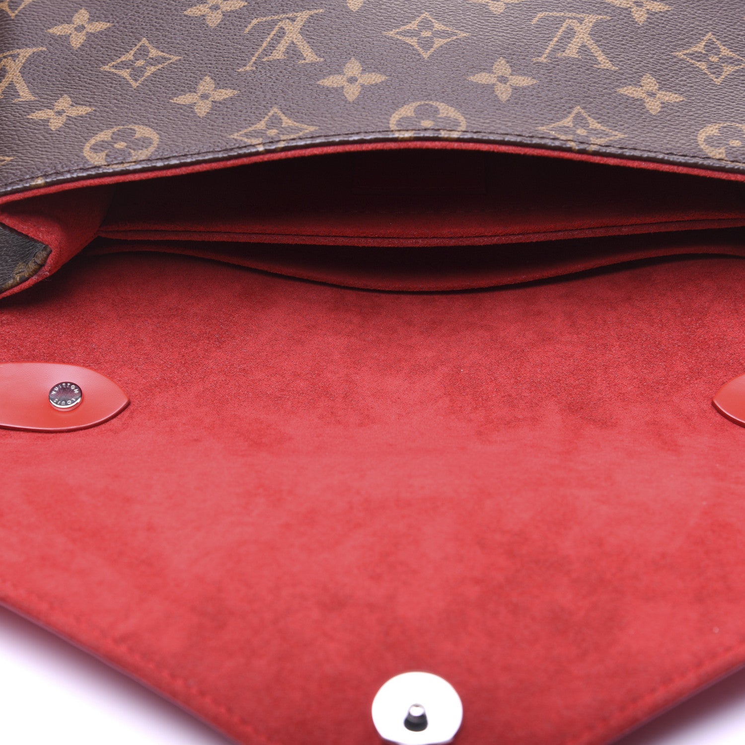 Louis Vuitton Monogram Epi Saint Michel Coquelicot 13 of 14