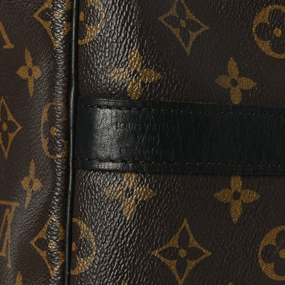 Louis Vuitton Monogram Macassar Keepall Bandouliere 55 7 of 13