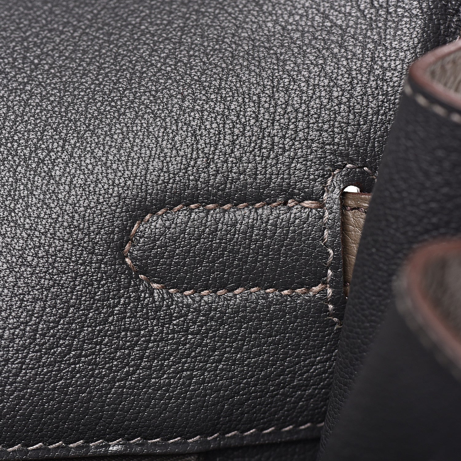 Hermes Taurillon Clemence Lizard Club Birkin 35 Etain Graphite 15 of 30