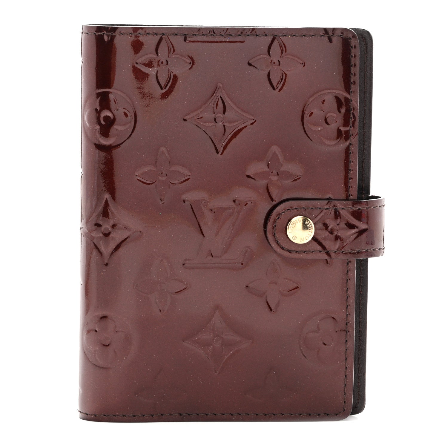 Louis Vuitton Vernis Small Ring Agenda Cover Amarante 1 of 6
