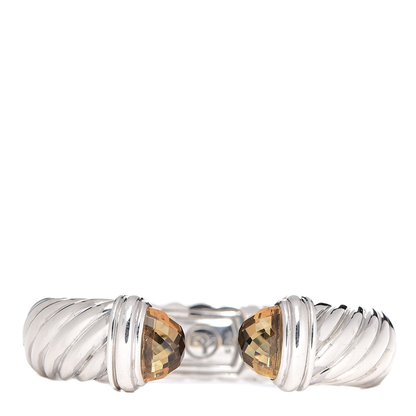 Sterling Silver Citrine 15mm Waverly Bracelet